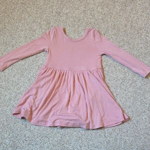 Little Sleepies Long Sleeve Skater Dress With Bodysuit